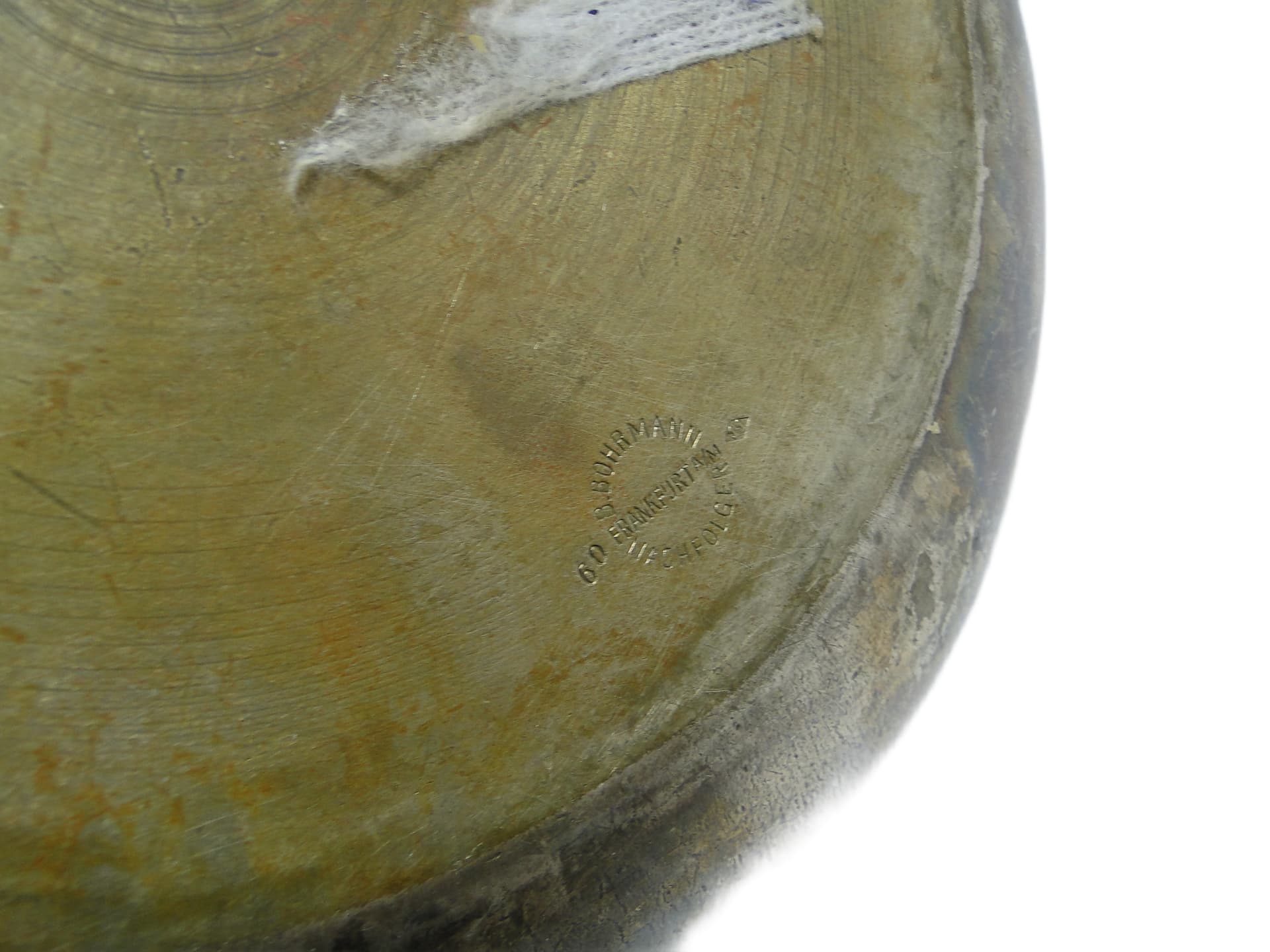 Eclectic pot, patinated brass, Austria, early 20th c. - 94502