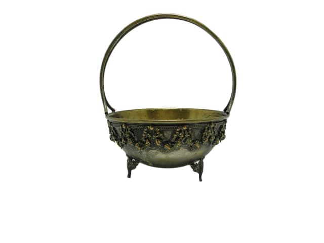 Baroque Decorative Bowl, brass, Germany, 1930s. - DIMENSION