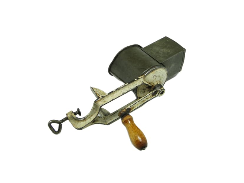 Maszynka do mielenia orzechów Industrial, metal, Wielka Brytania, lata 50.