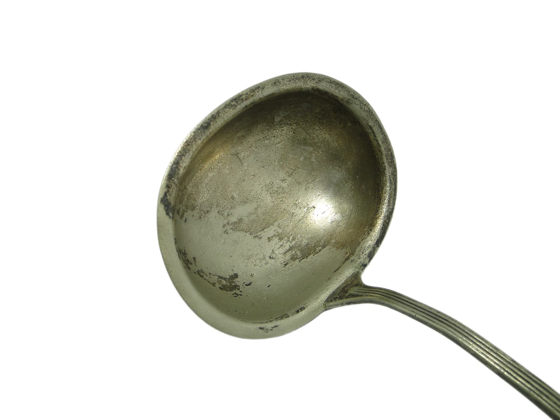 Chochla do zupy Art Nouveau, alpacca srebrzona, Kummer, Polska, lata 20. - 94612