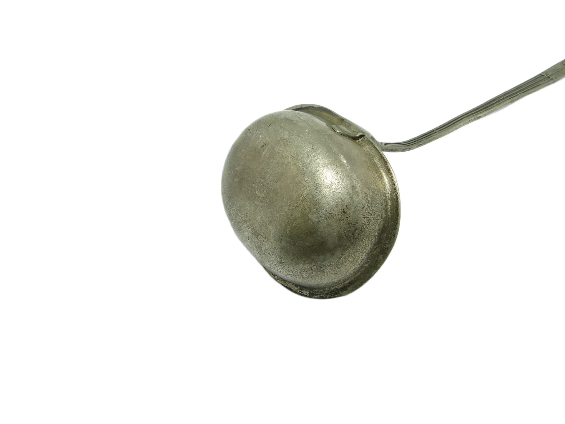 Chochla do zupy Art Nouveau, alpacca srebrzona, Kummer, Polska, lata 20. - 94609