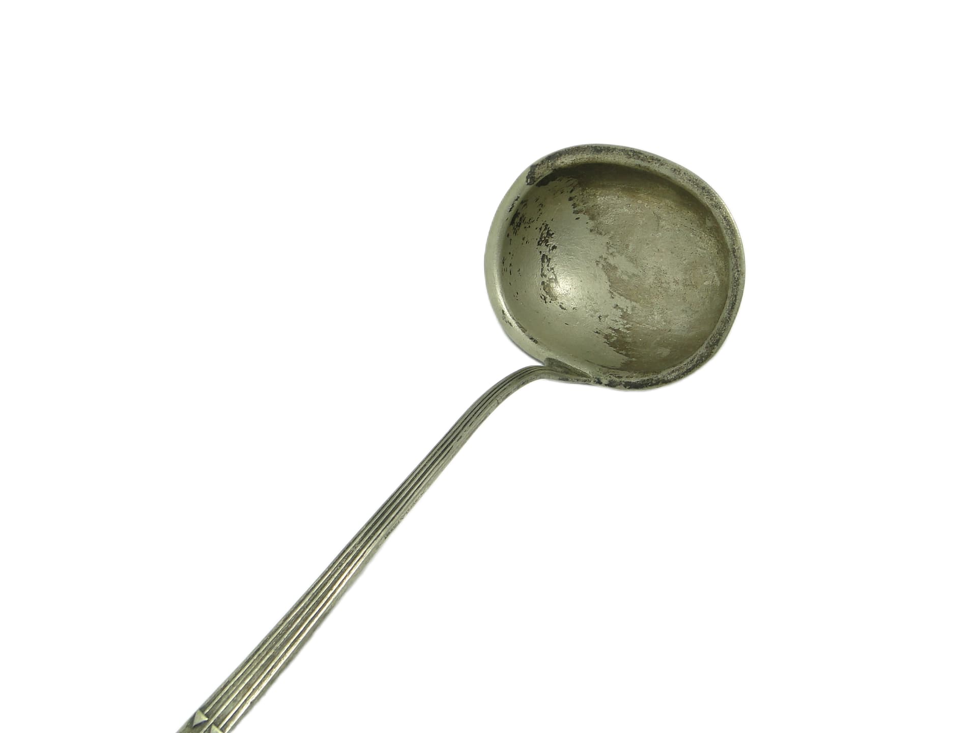 Chochla do zupy Art Nouveau, alpacca srebrzona, Kummer, Polska, lata 20. - 94604