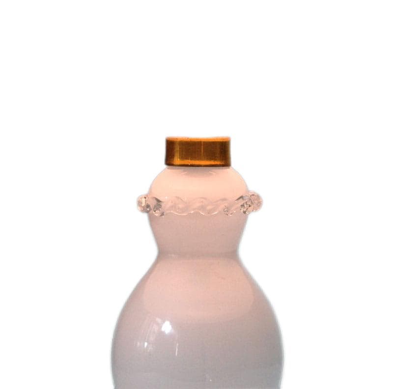 Mleczna lampa stołowa ze szkła weneckiego, Włochy, lata 50. - 7017