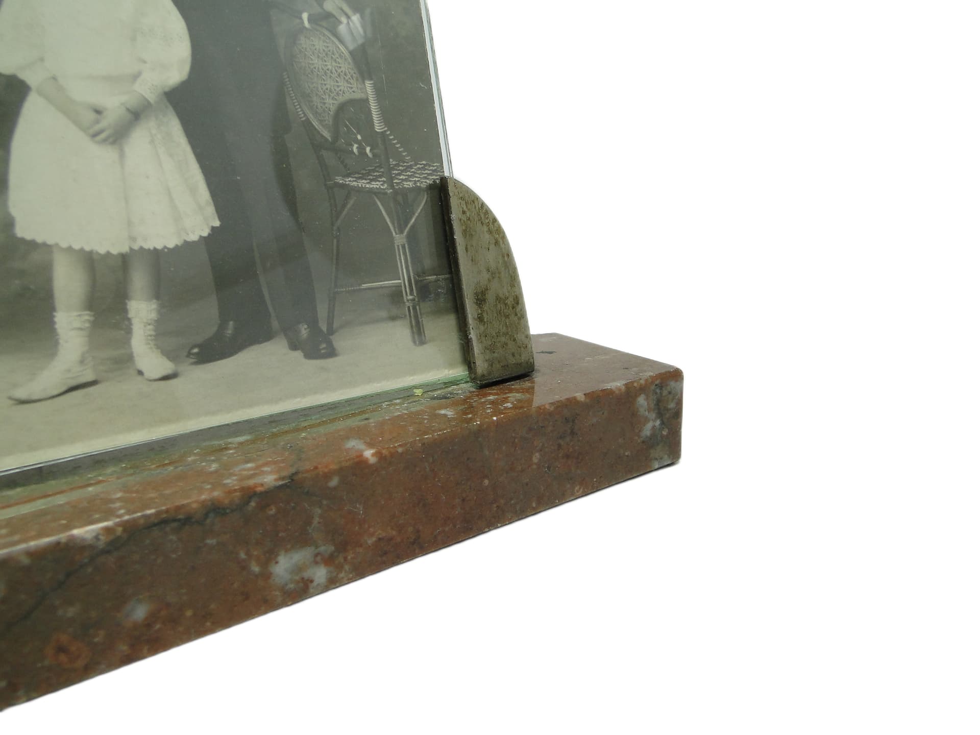 Art Deco photo frame, marble, Poland, 1930s. - 94682