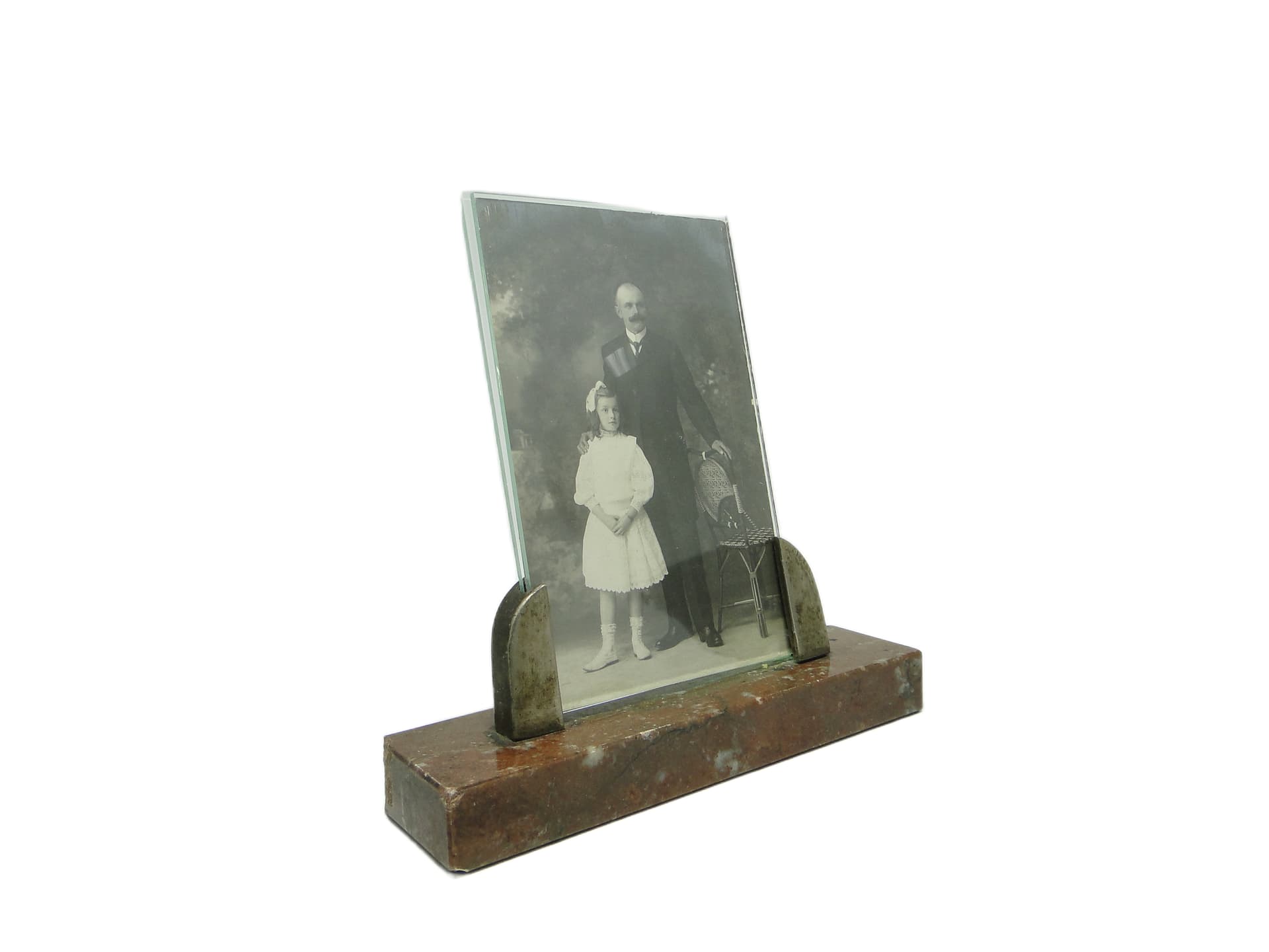 Art Deco photo frame, marble, Poland, 1930s. - 94675