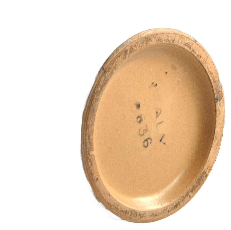 Złocony wazon sgraffito, Fratelli Fanciullacci, Włochy, lata 60. - 7046