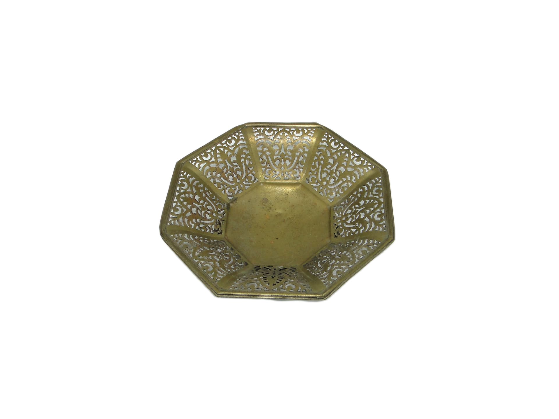 Art Nouveau Decorative Bowl, brass, Germany, 1970s - 94716