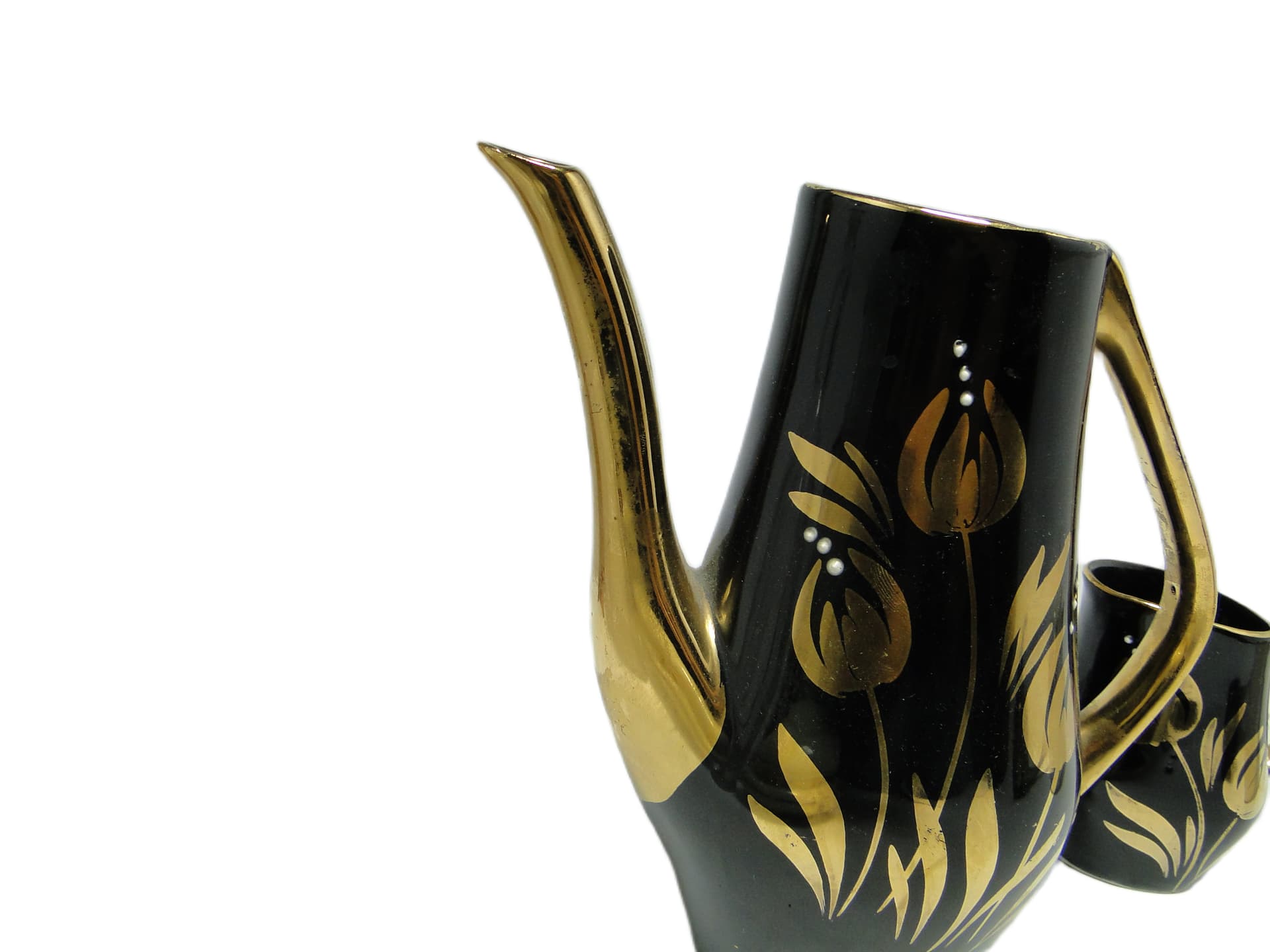 Cukiernica Iza, mid-century modern, porcelana, Chodzież, Polska, lata 70. - 94789