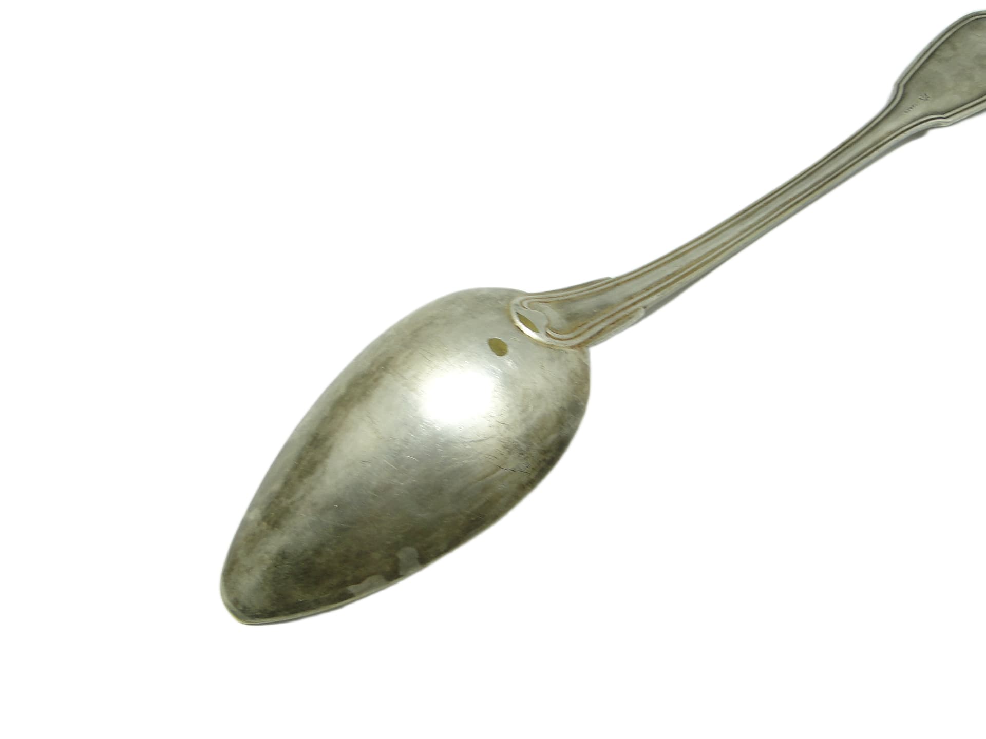 Table spoon, Classicism, silver-plated brass, Austro-Hungary, early 20th c. - 94797