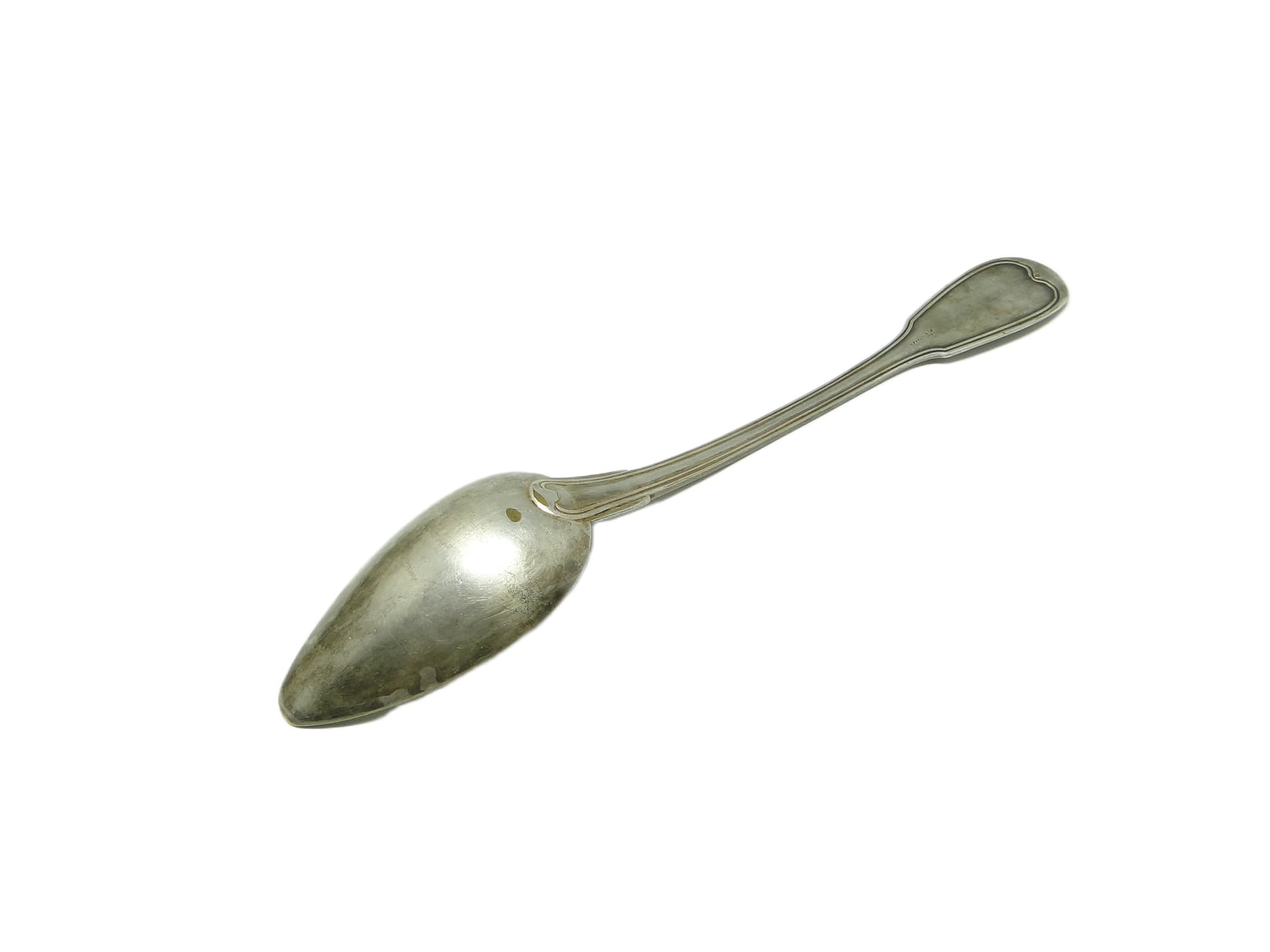 Table spoon, Classicism, silver-plated brass, Austro-Hungary, early 20th c. - 94795