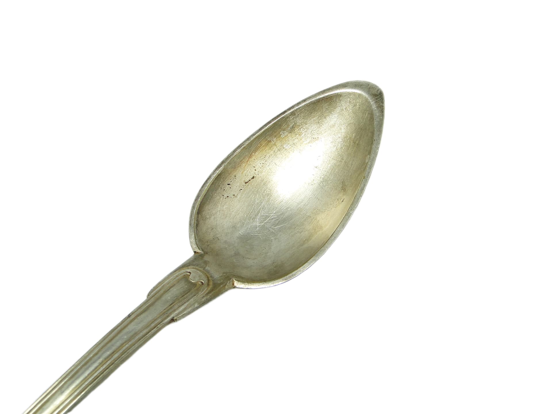 Table spoon, Classicism, silver-plated brass, Austro-Hungary, early 20th c. - 94792