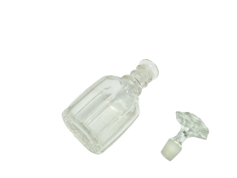 Karafka Biedermeier, kryształ, Francja, XIX w.