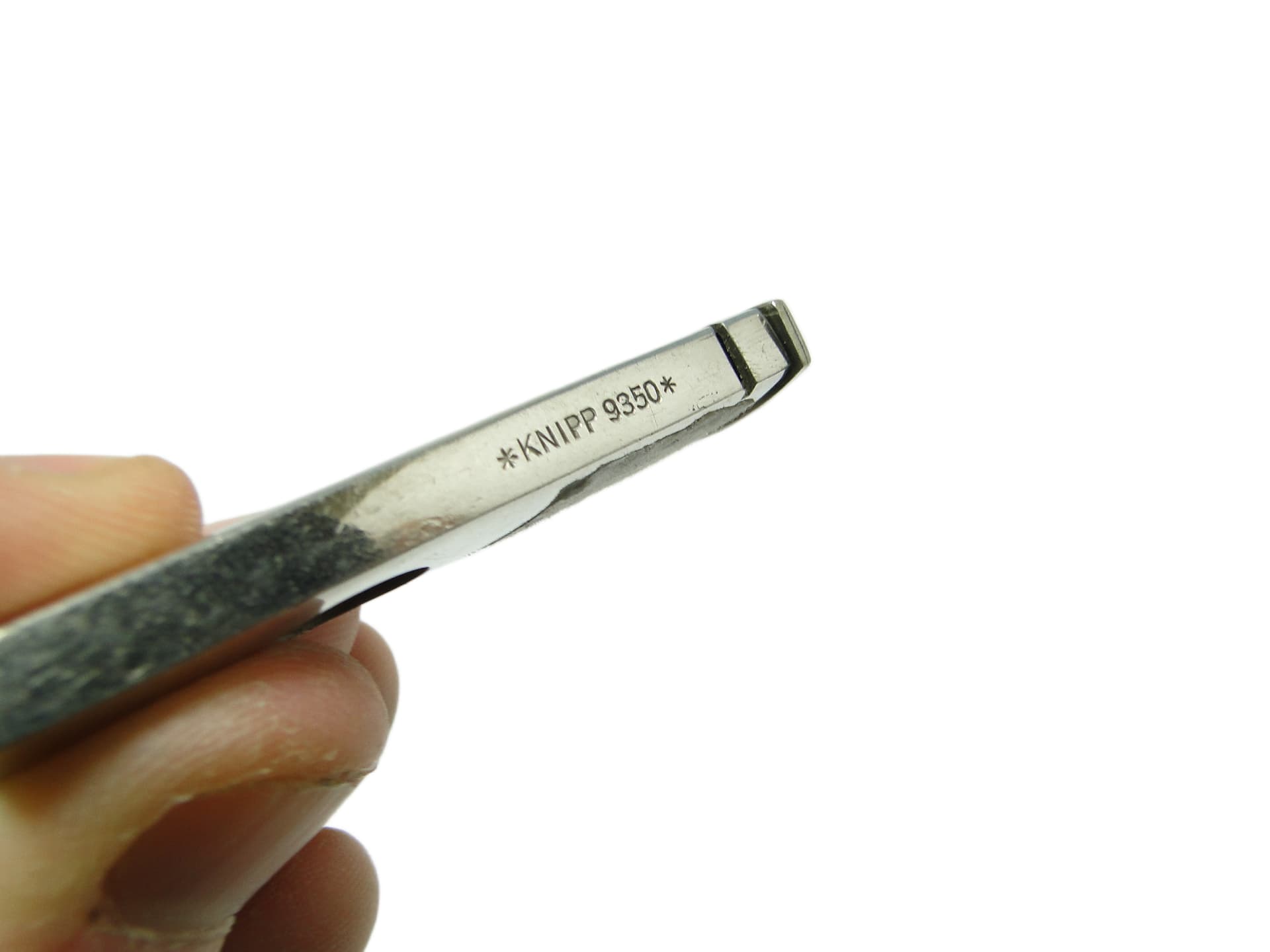 Obcinaczka do cygar Knipp, metal srebrny, Niemcy, lata 60. - 94988