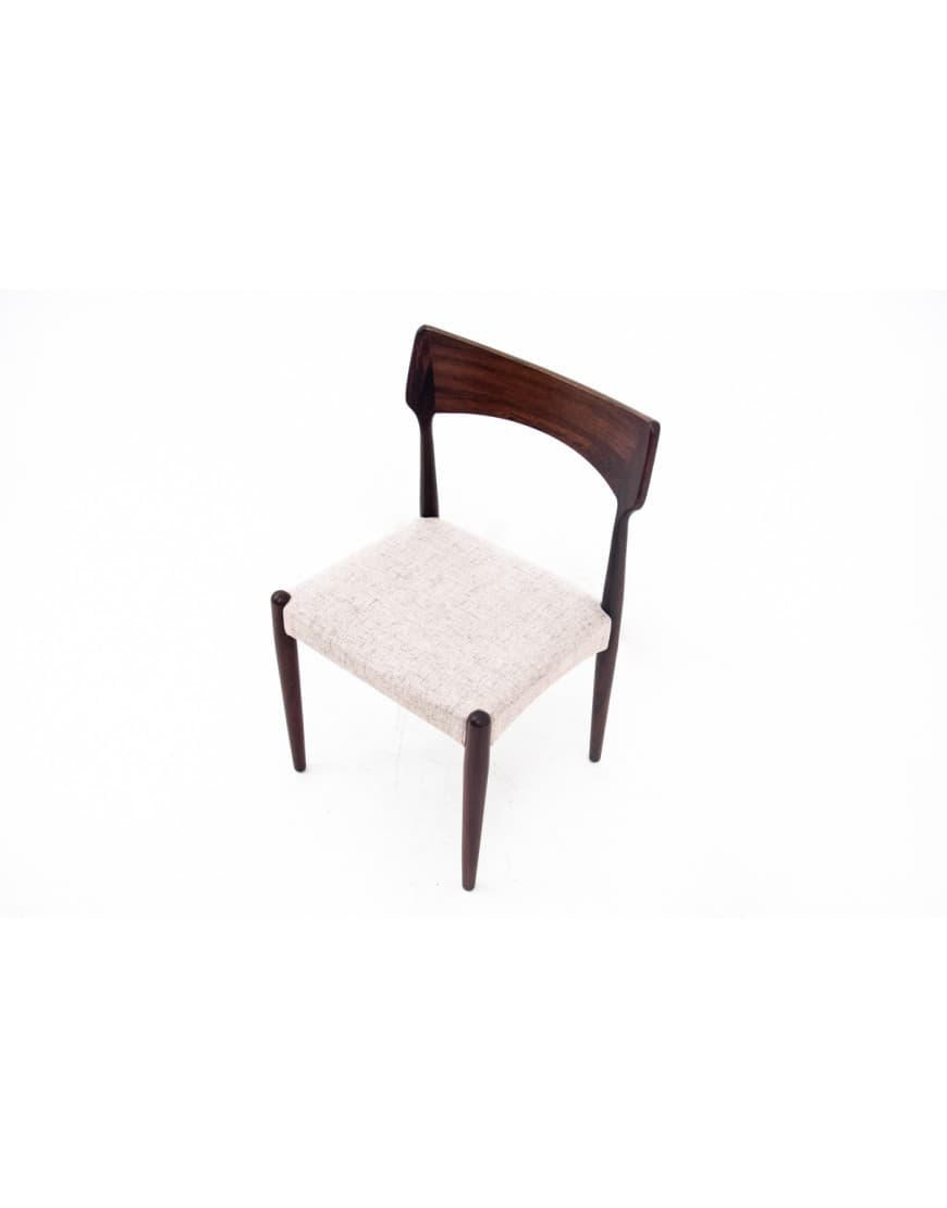 Palisandrowe krzesła, proj. Bernhard Pedersen & Son, Dania, lata 60. - 58094