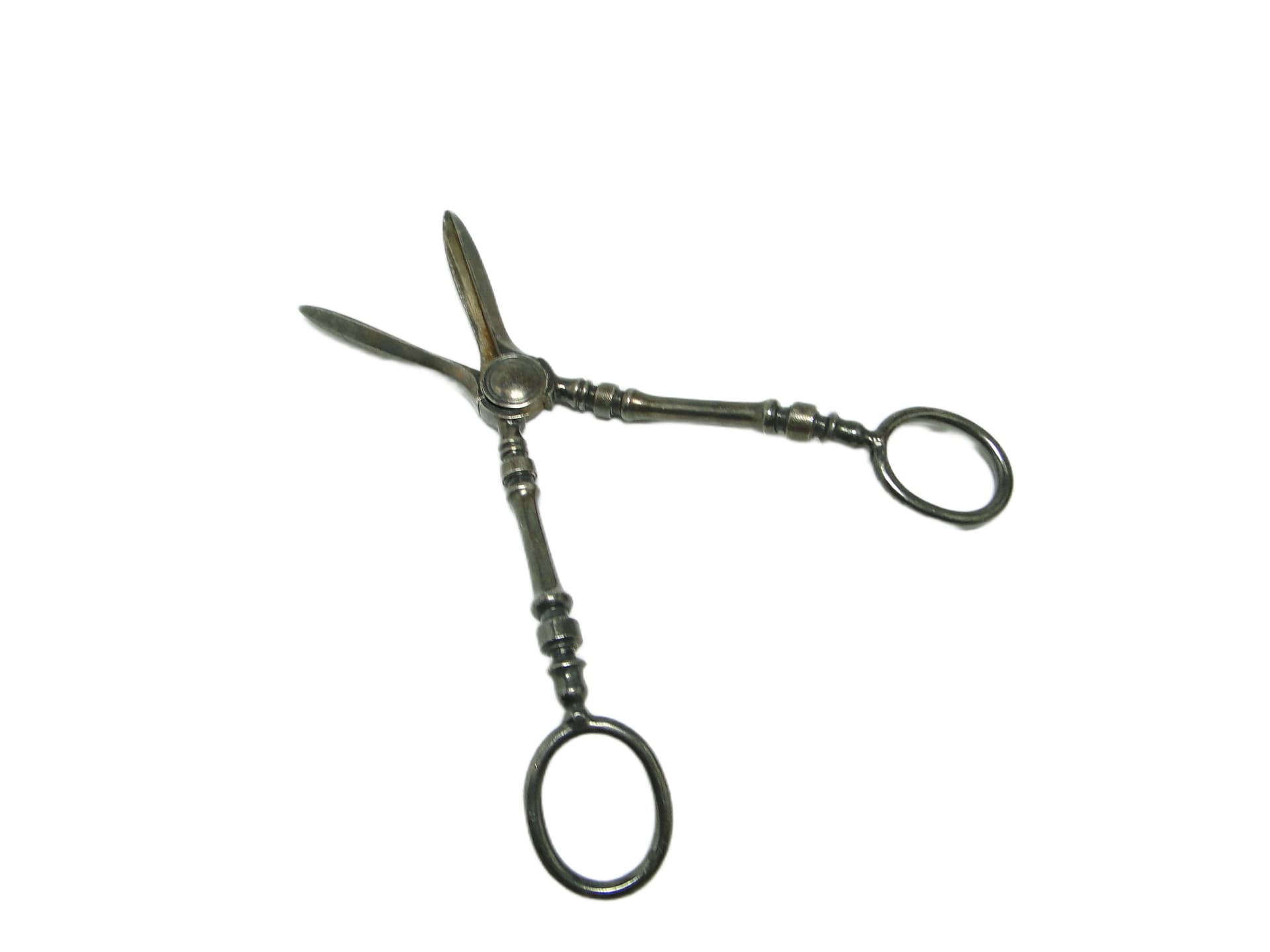 Grape scissors, Art Deco, silver-plated brass, Sweden, 1930s. - 94996