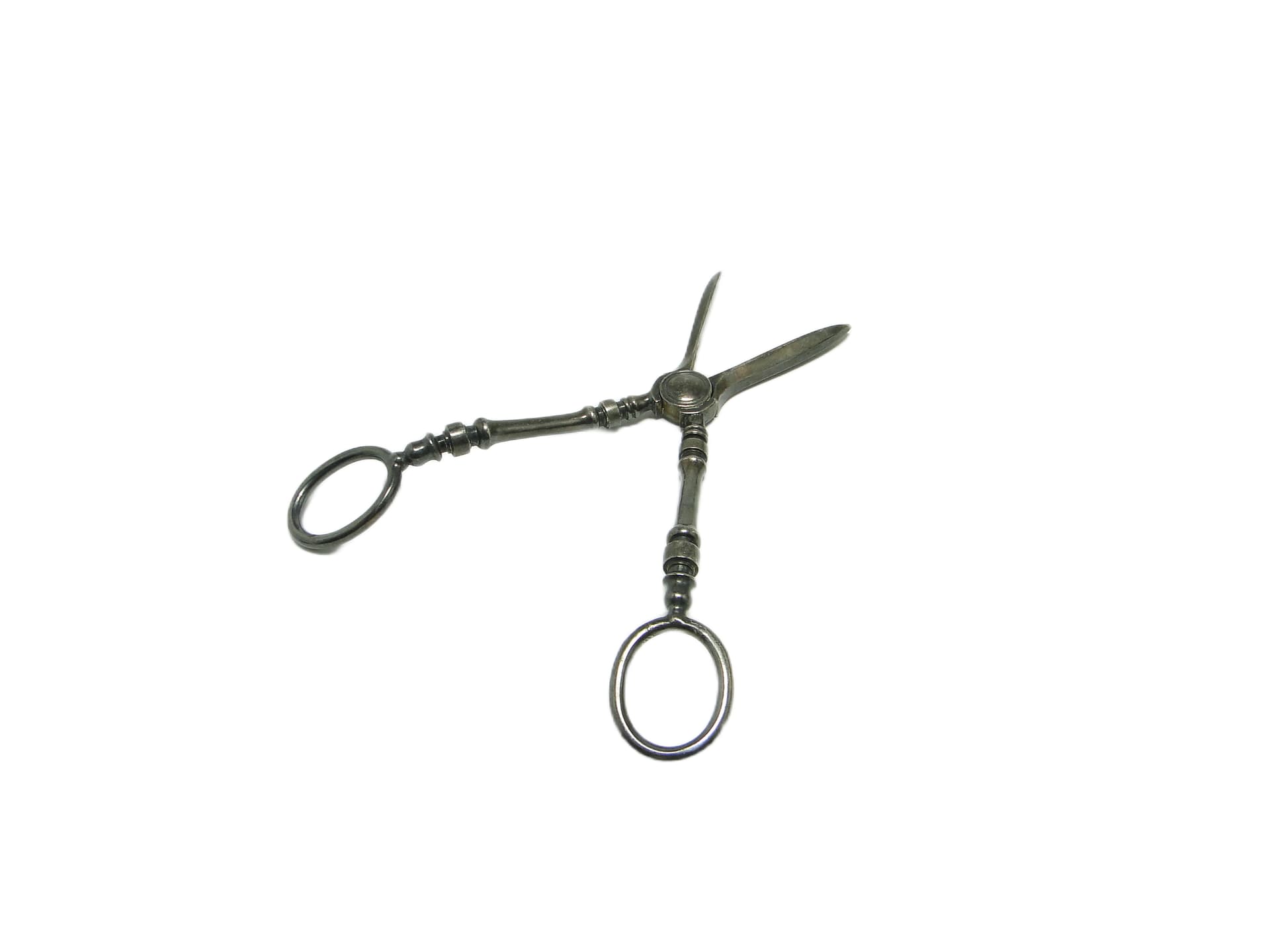 Grape scissors, Art Deco, silver-plated brass, Sweden, 1930s. - 95002