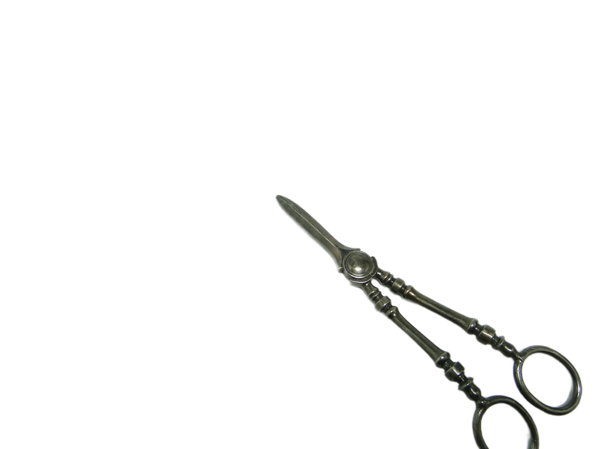 Grape scissors, Art Deco, silver-plated brass, Sweden, 1930s. - 94994