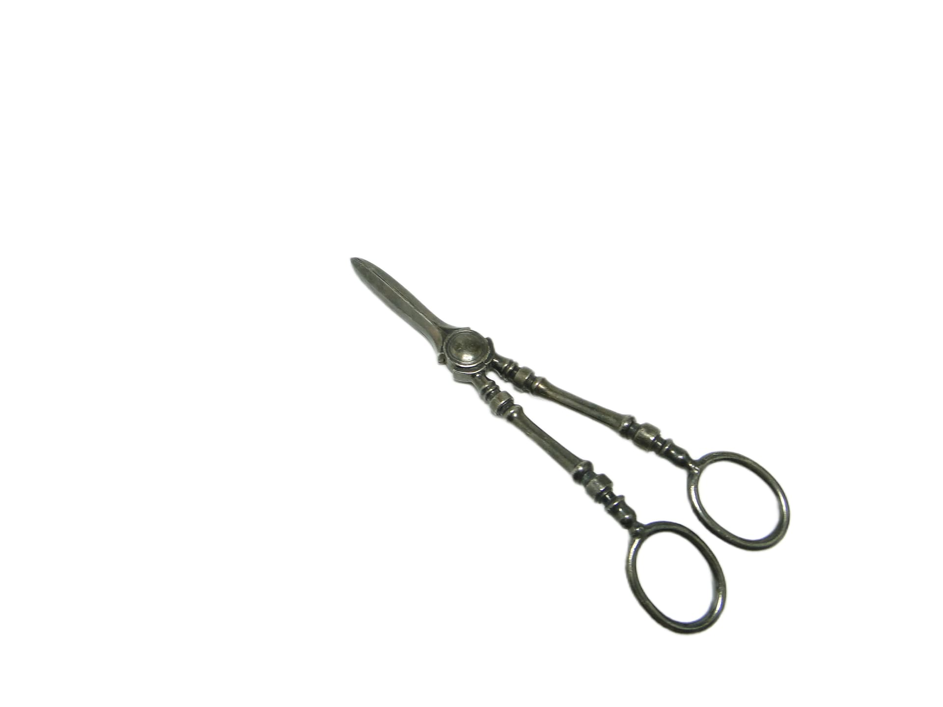 Grape scissors, Art Deco, silver-plated brass, Sweden, 1930s. - 94993