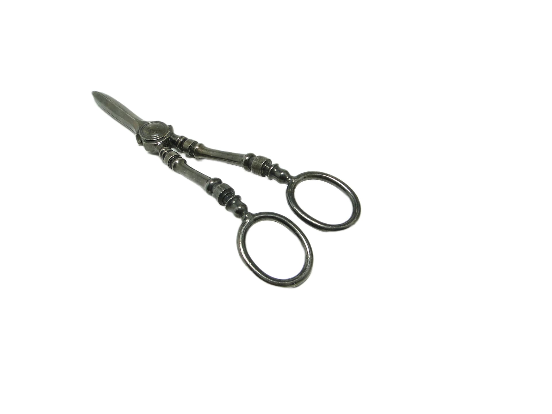 Grape scissors, Art Deco, silver-plated brass, Sweden, 1930s. - 94992