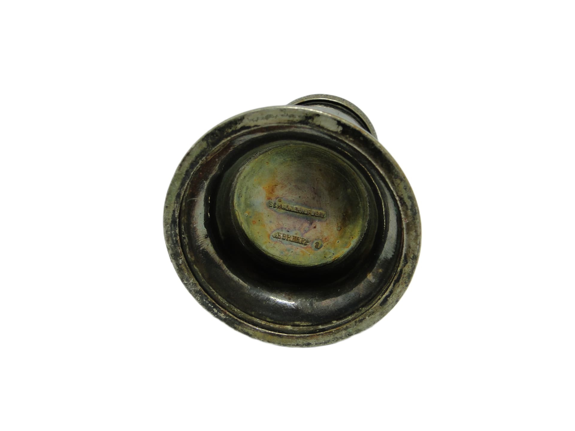 Wykałacznik, Art Nouveau, mosiądz srebrzony, Niemcy, początek XX w. - 95019