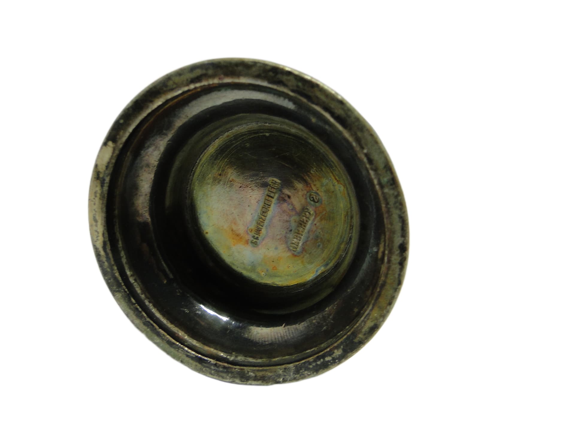 Wykałacznik, Art Nouveau, mosiądz srebrzony, Niemcy, początek XX w. - 95026