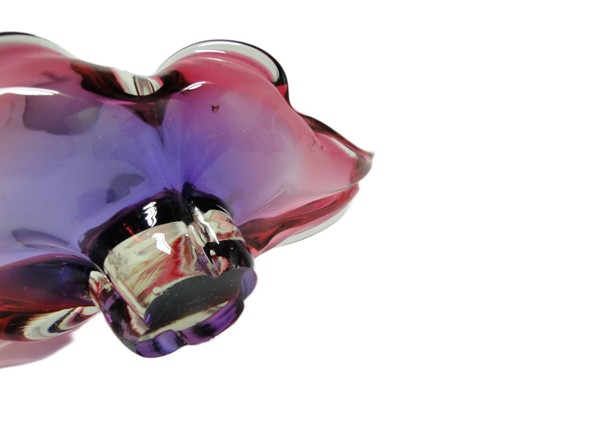 Organizer, mid-century modern, glass, by J. Hospodka, Czechoslovakia, 1960s. - 95037