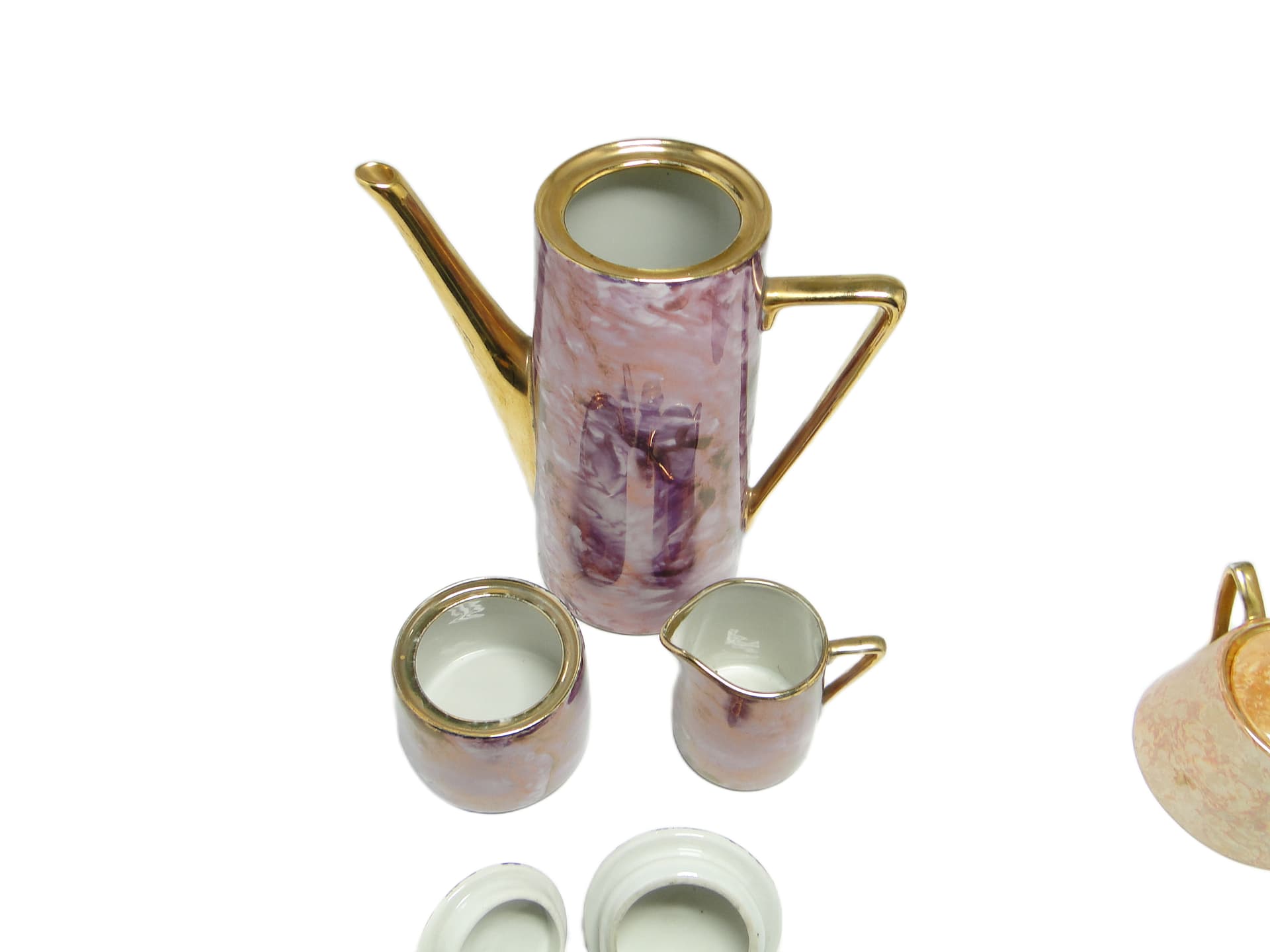Krzysztof tableware set, mid-century modern, porcelain, Poland, 1970s. - 95128