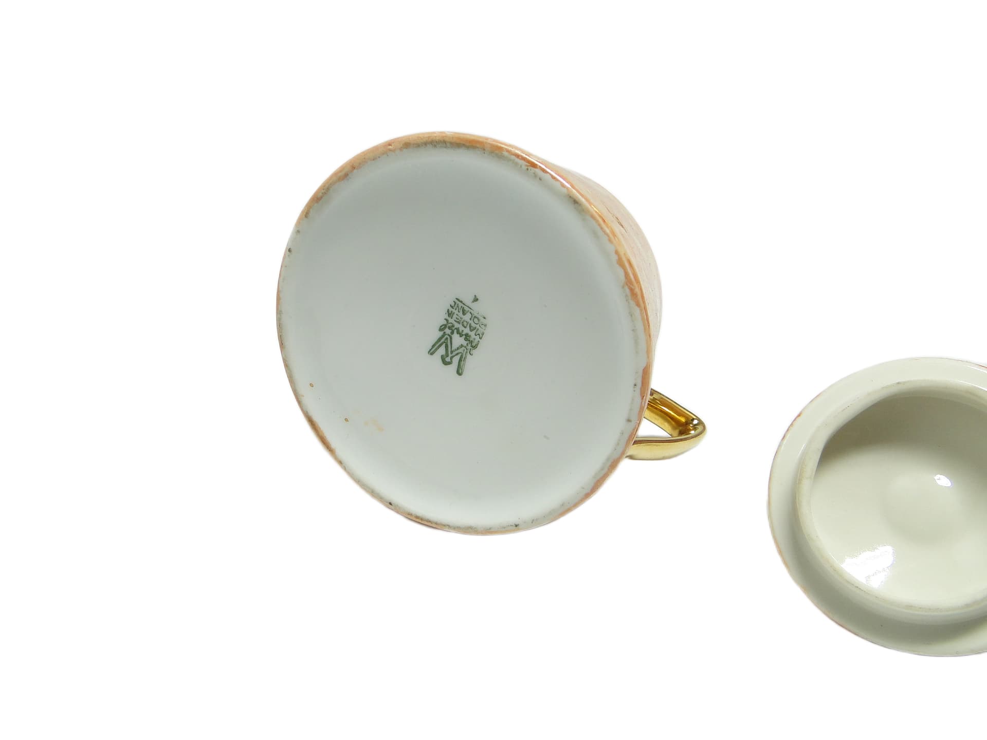 Cukiernica Helena, mid-century modern, porcelana, Polska, lata 70. - 95136