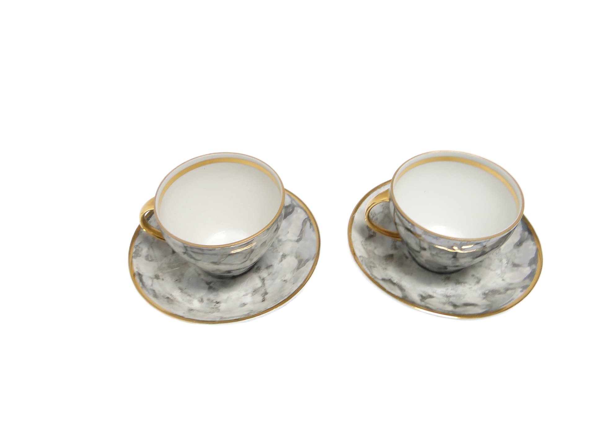 Para filiżanek Joanna, porcelana szara, Wawel, Polska, lata 70. - 95166