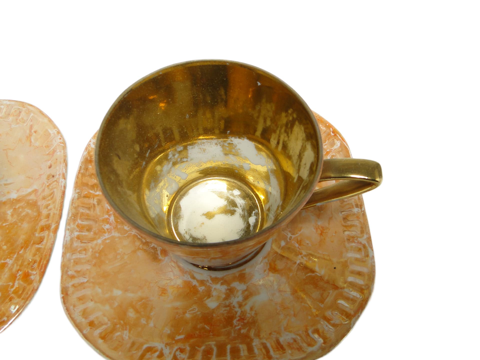 Para filiżanek Helena, mid-century modern, porcelana, Wawel, Polska, lata 70. - 95192