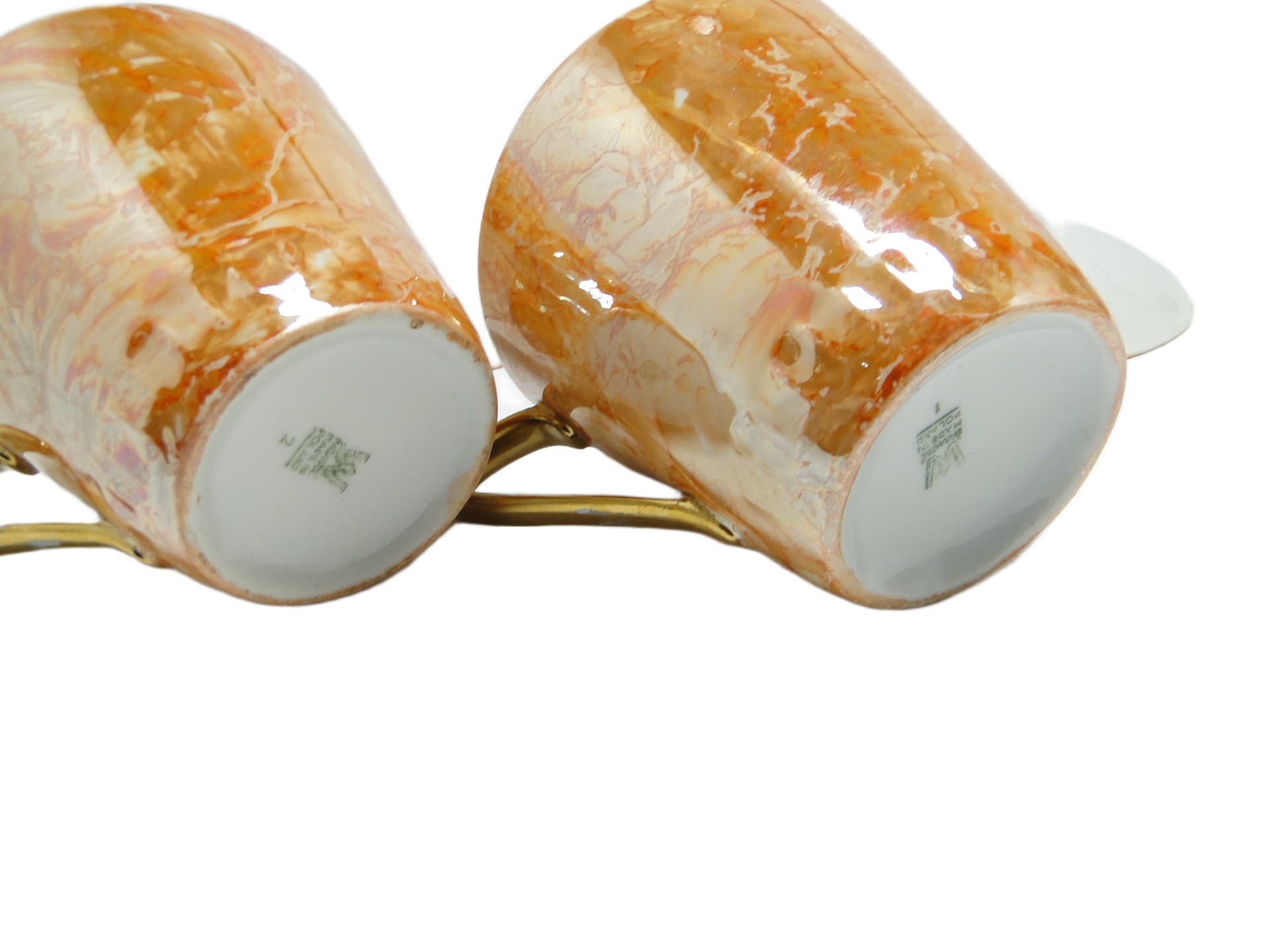 Para filiżanek Helena, mid-century modern, porcelana, Wawel, Polska, lata 70. - 95198