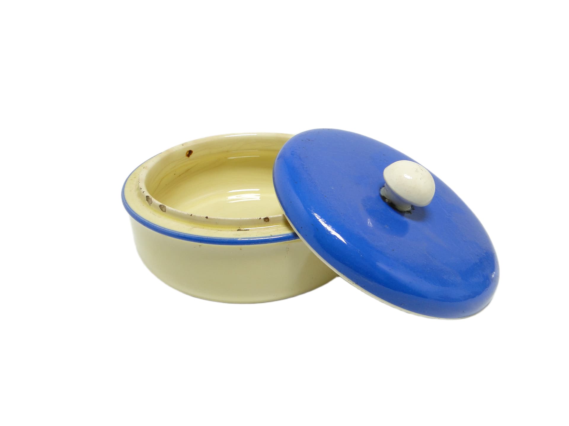 Art Deco casserole dish, porcelain, Germany, 1930s. - 95212