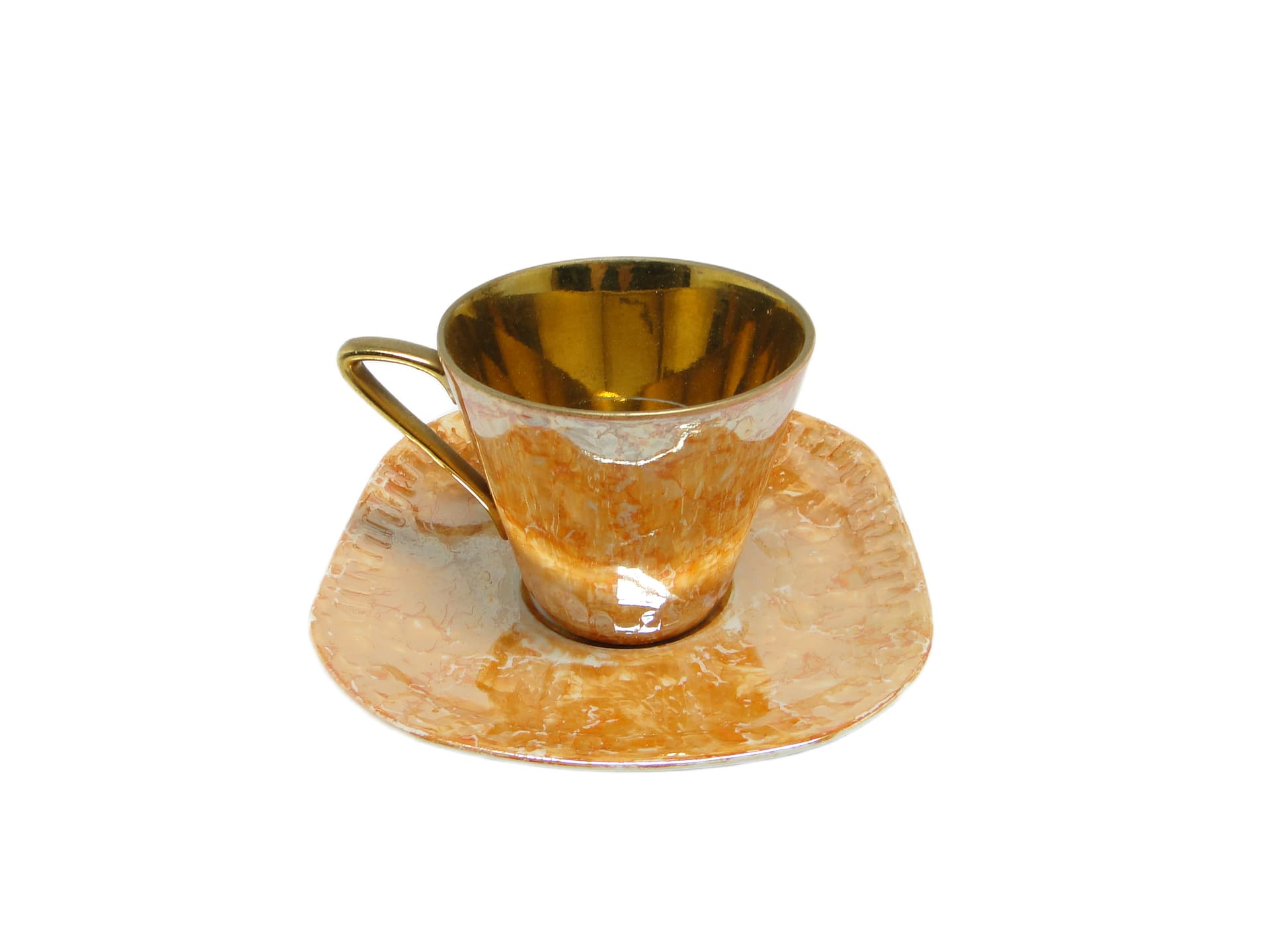 Filiżanka z podstawkiem Helena, mid-century modern, porcelana, Wawel, Polska, lata 70. - 95228