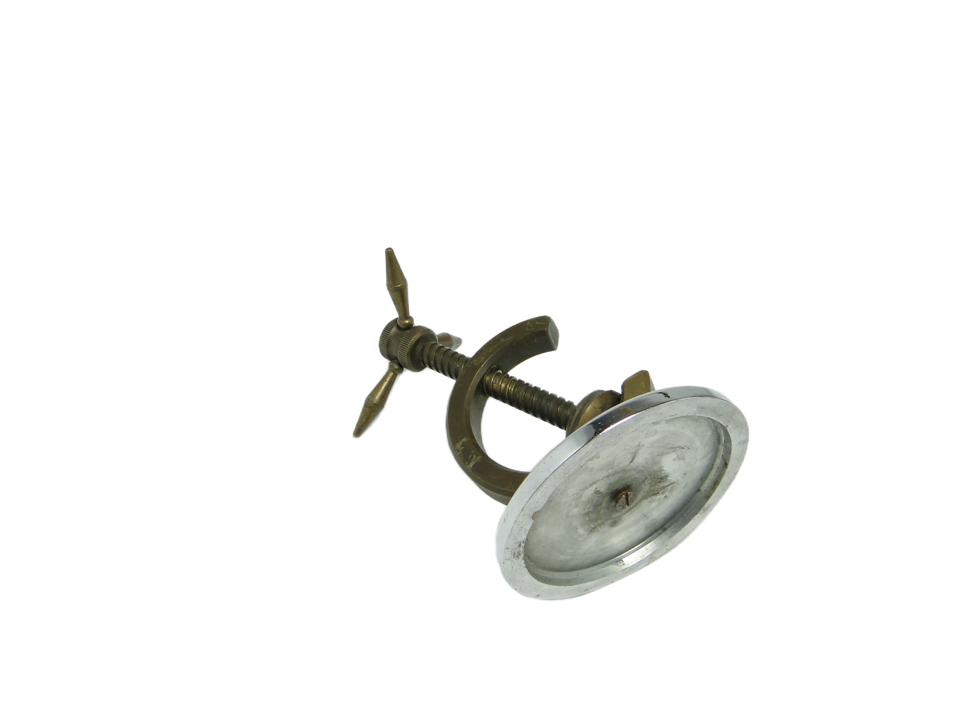 Dziadek do orzechów Art Deco, mosiądz, chrom, Niemcy, lata 30. - 95264