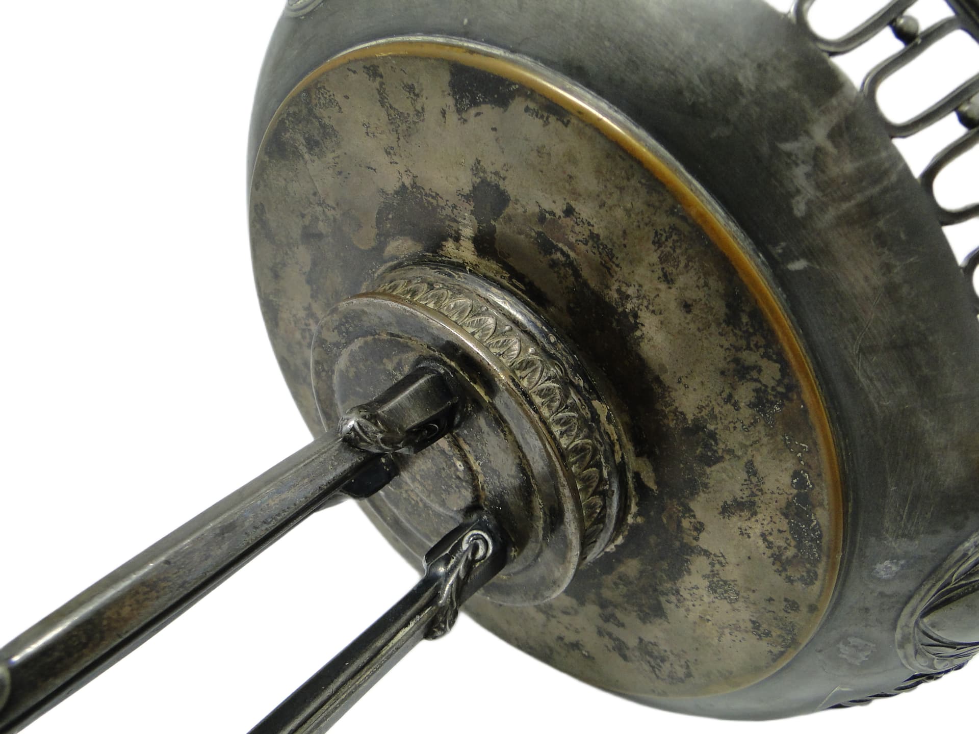 Patera Art Nouveau, szkło, Quist, Niemcy, początek XX w. - 95284