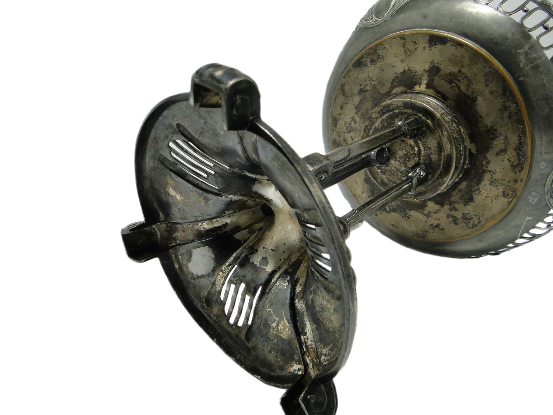 Patera Art Nouveau, szkło, Quist, Niemcy, początek XX w. - 95278