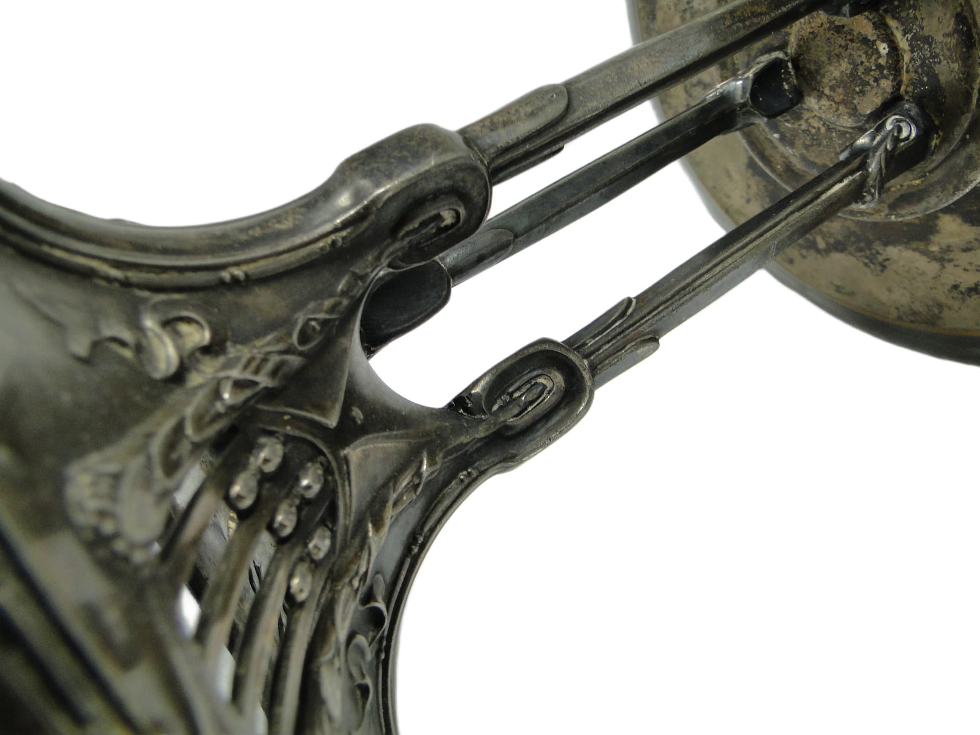 Patera Art Nouveau, szkło, Quist, Niemcy, początek XX w. - 95280