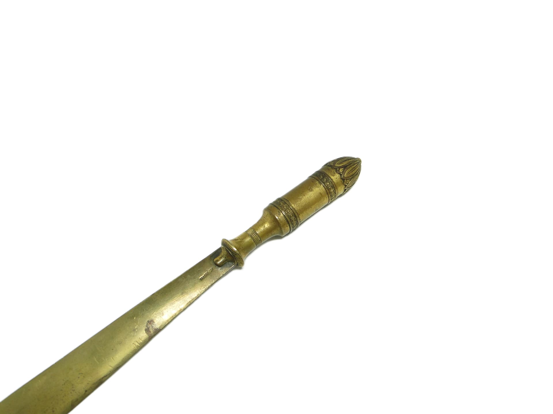 Nóż do listów eklektyczny, brąz, Bracia Łopieńskich, Polska, lata 20. - 95309