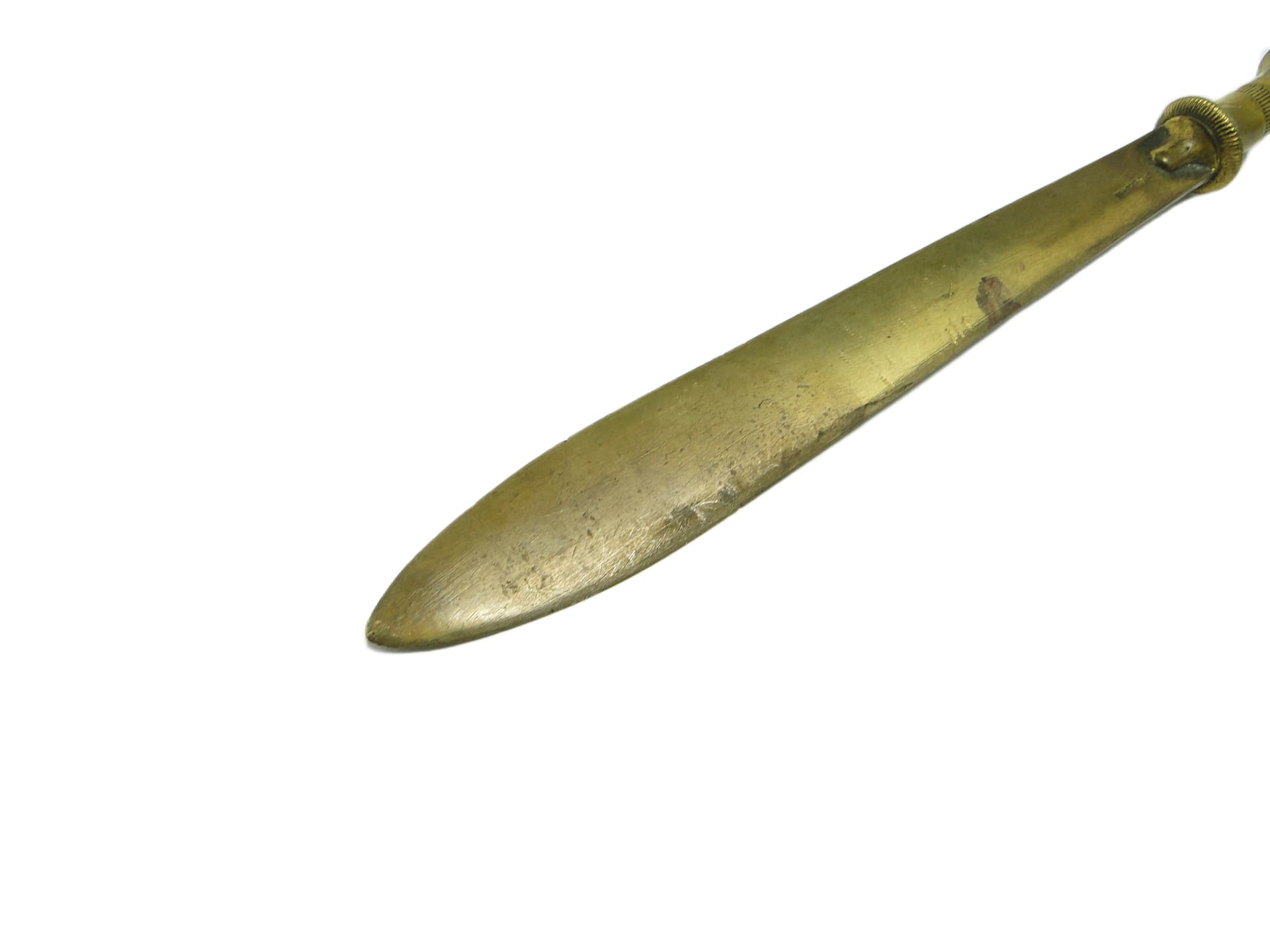 Nóż do listów eklektyczny, brąz, Bracia Łopieńskich, Polska, lata 20. - 95308