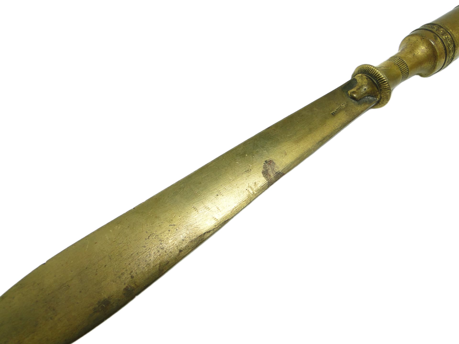 Nóż do listów eklektyczny, brąz, Bracia Łopieńskich, Polska, lata 20. - 95315