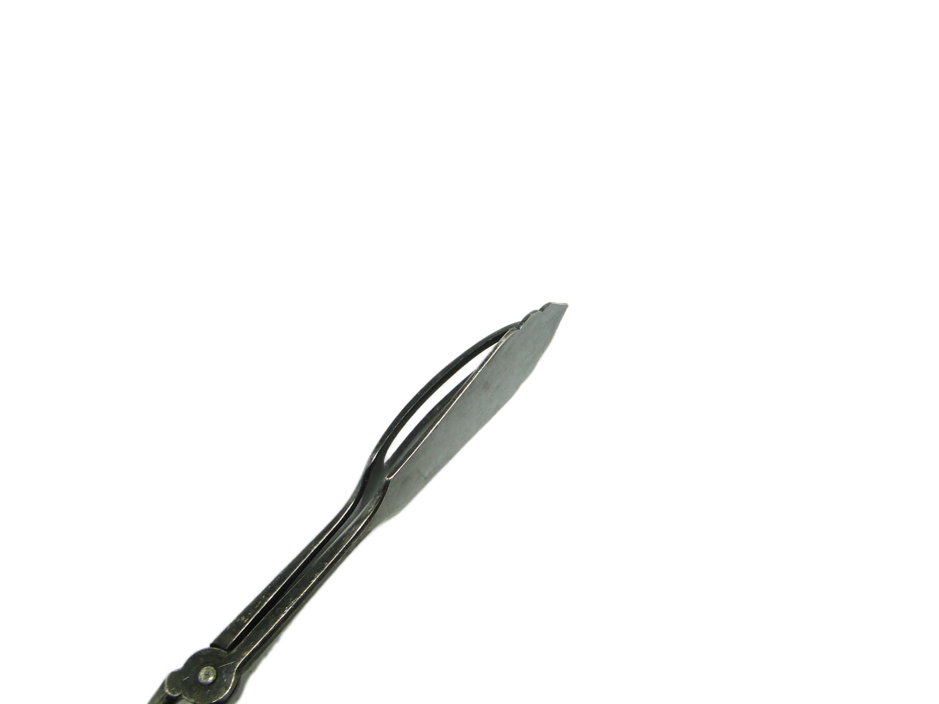 Cookie tongs, Art Deco, silver-plated brass, Sweden, 1930s. - 95320