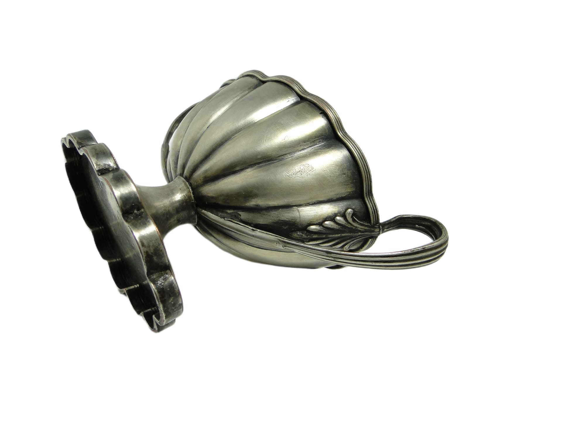 Solniczka Empire, miedź srebrzona, Francja, XIX w. - 95361