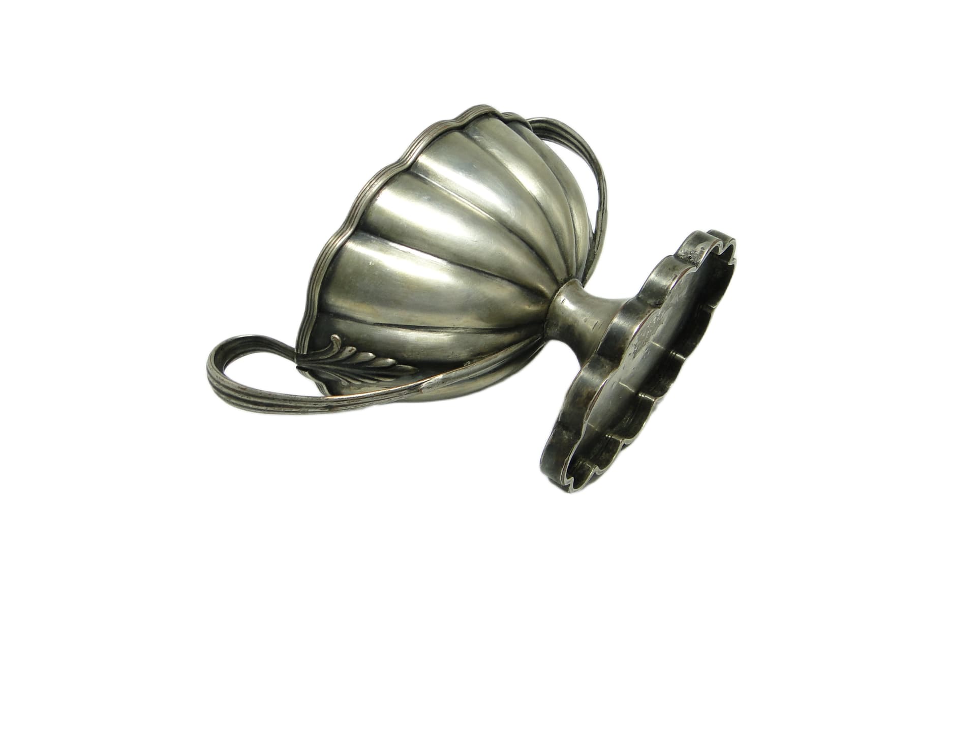 Solniczka Empire, miedź srebrzona, Francja, XIX w. - 95360