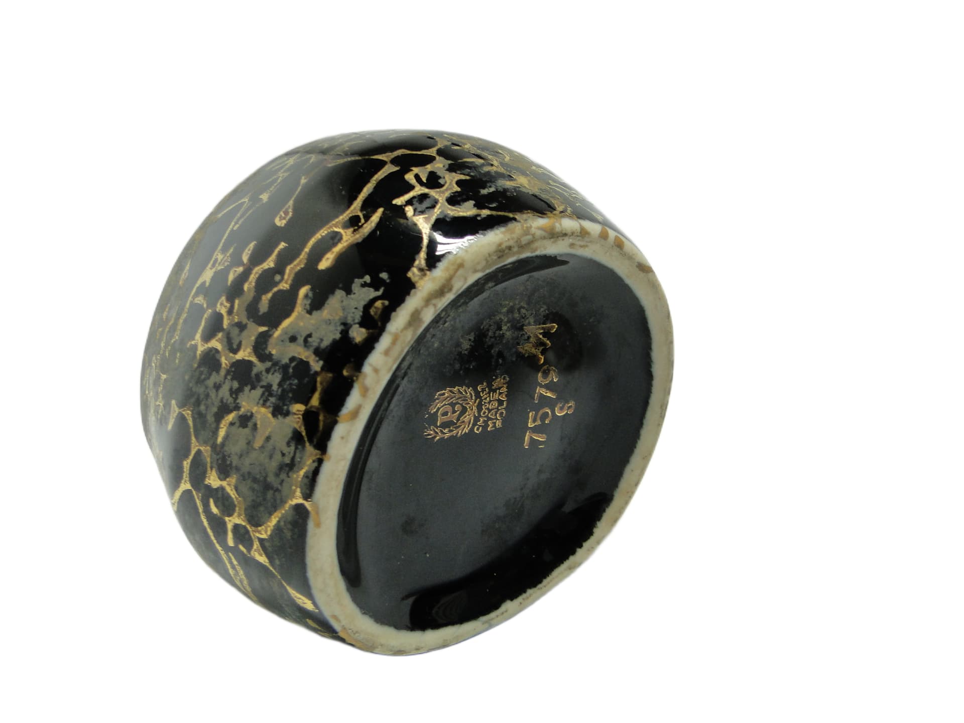 Cukiernica Iza, porcelana czarna, Chodzież, Polska, lata 70. - 95334