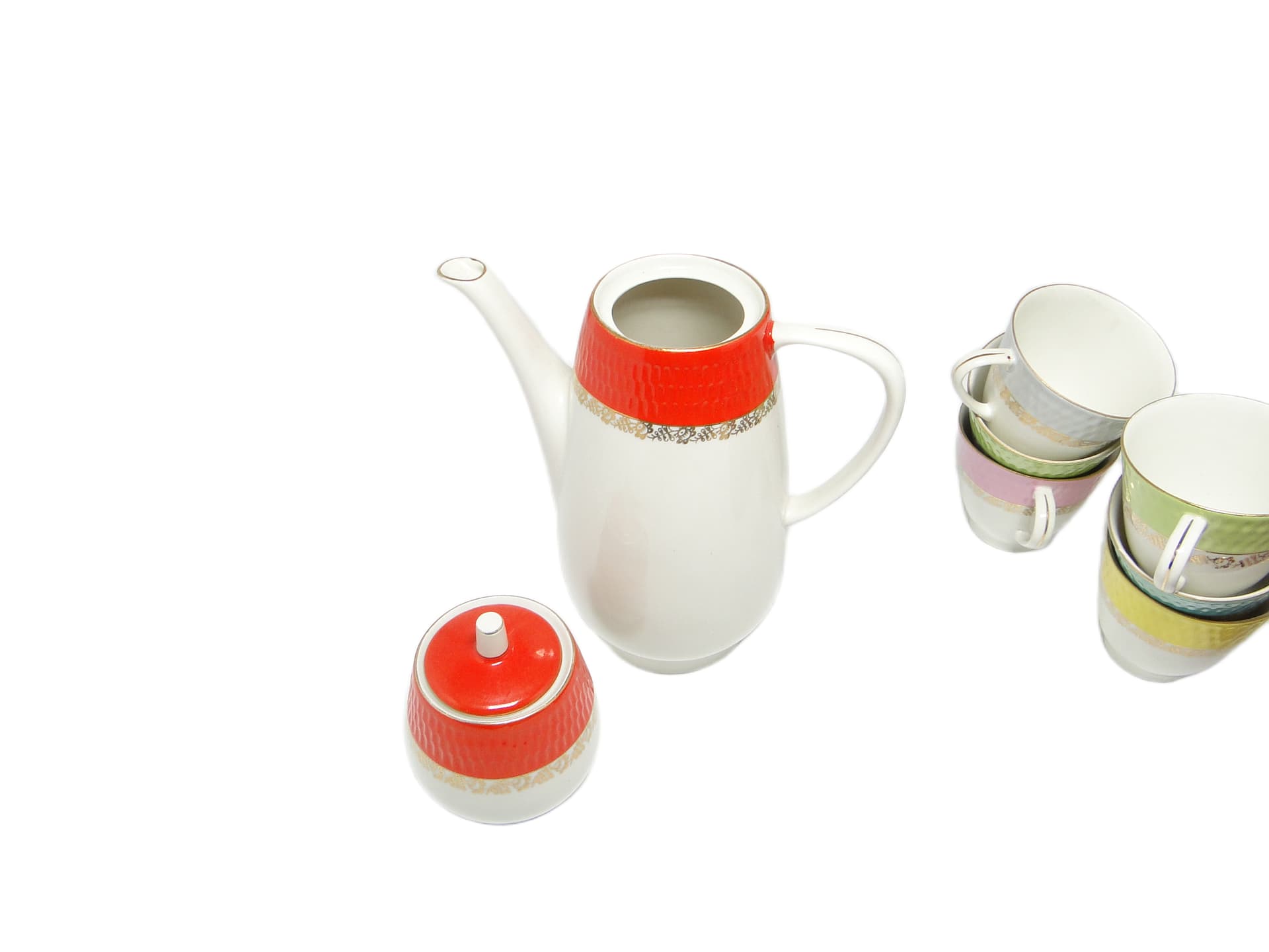 Cukiernica Karol, modernizm, porcelana, Chodzież, Polska, lata 70. - 95338