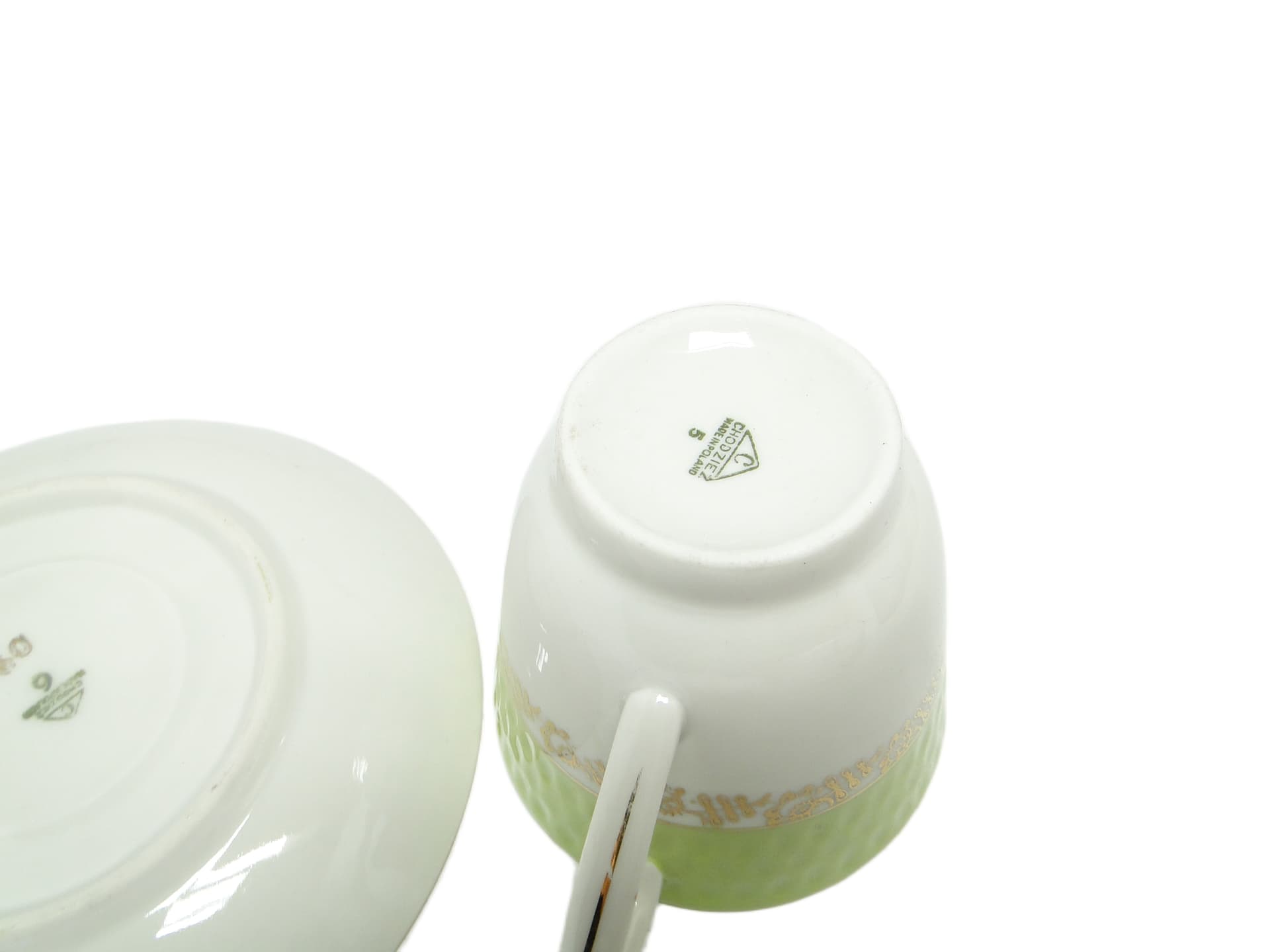 Filiżanka Karol, porcelana, Chodzież, Polska, lata 70. - 95349