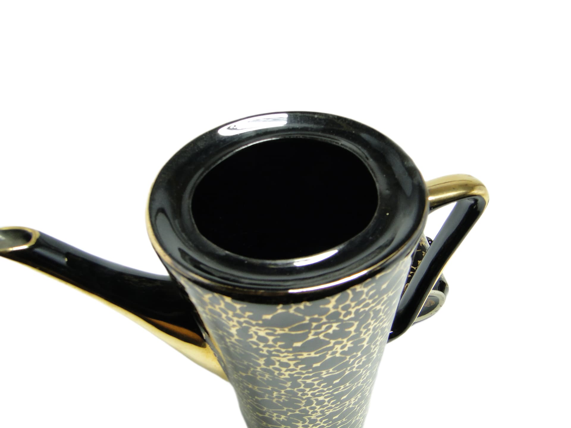 Dzbanek i cukiernica Ira, mid-century modern, porcelana, Ćmielów, Polska, lata 70. - 95556