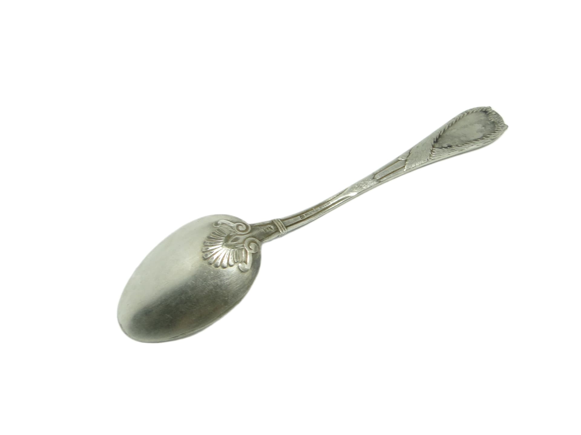 Egyptian table spoon, Art Deco, silver-plated brass, Fraget, Poland, 1920s. - 95602