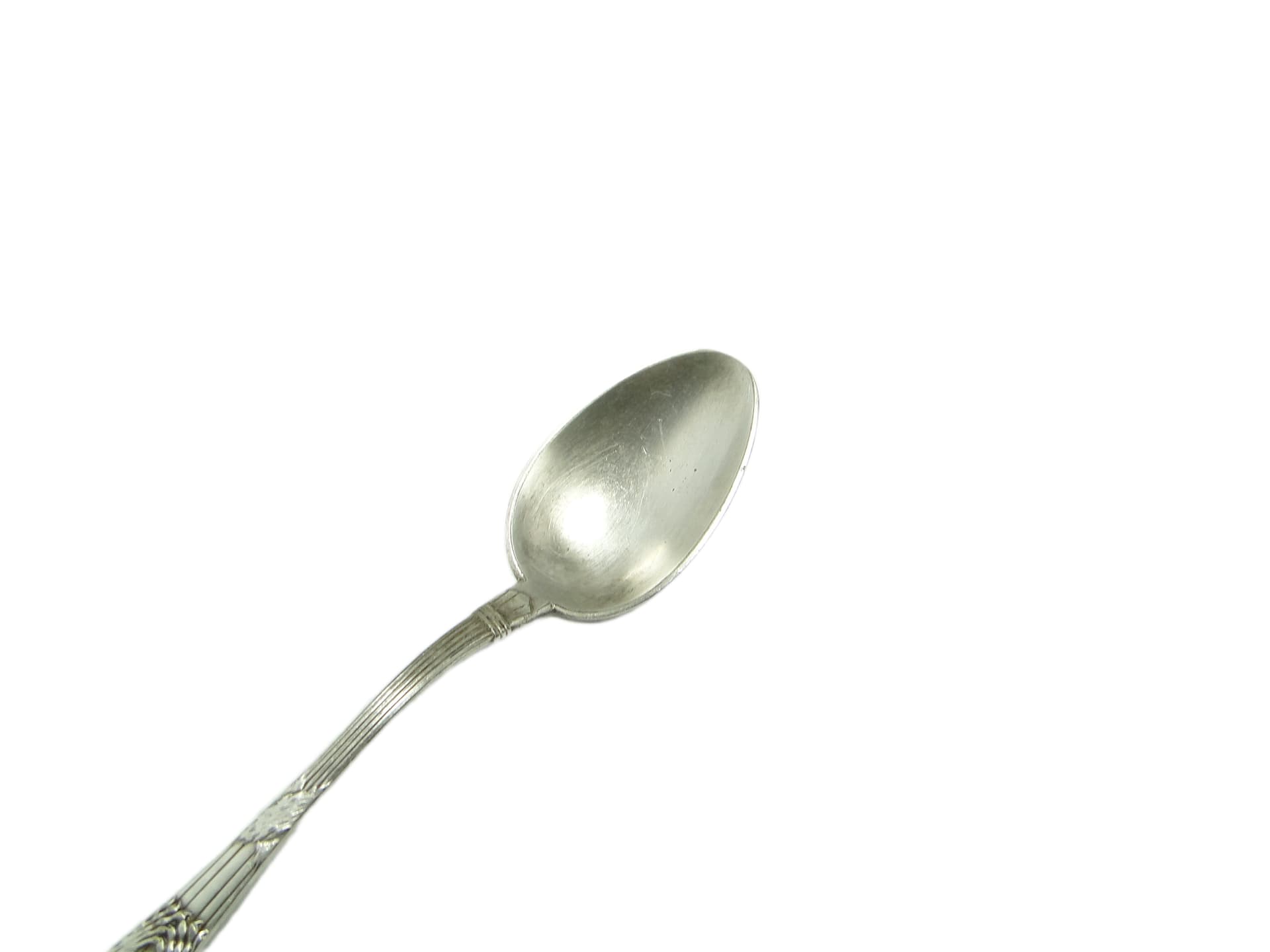 Egyptian table spoon, Art Deco, silver-plated brass, Fraget, Poland, 1920s. - 95601