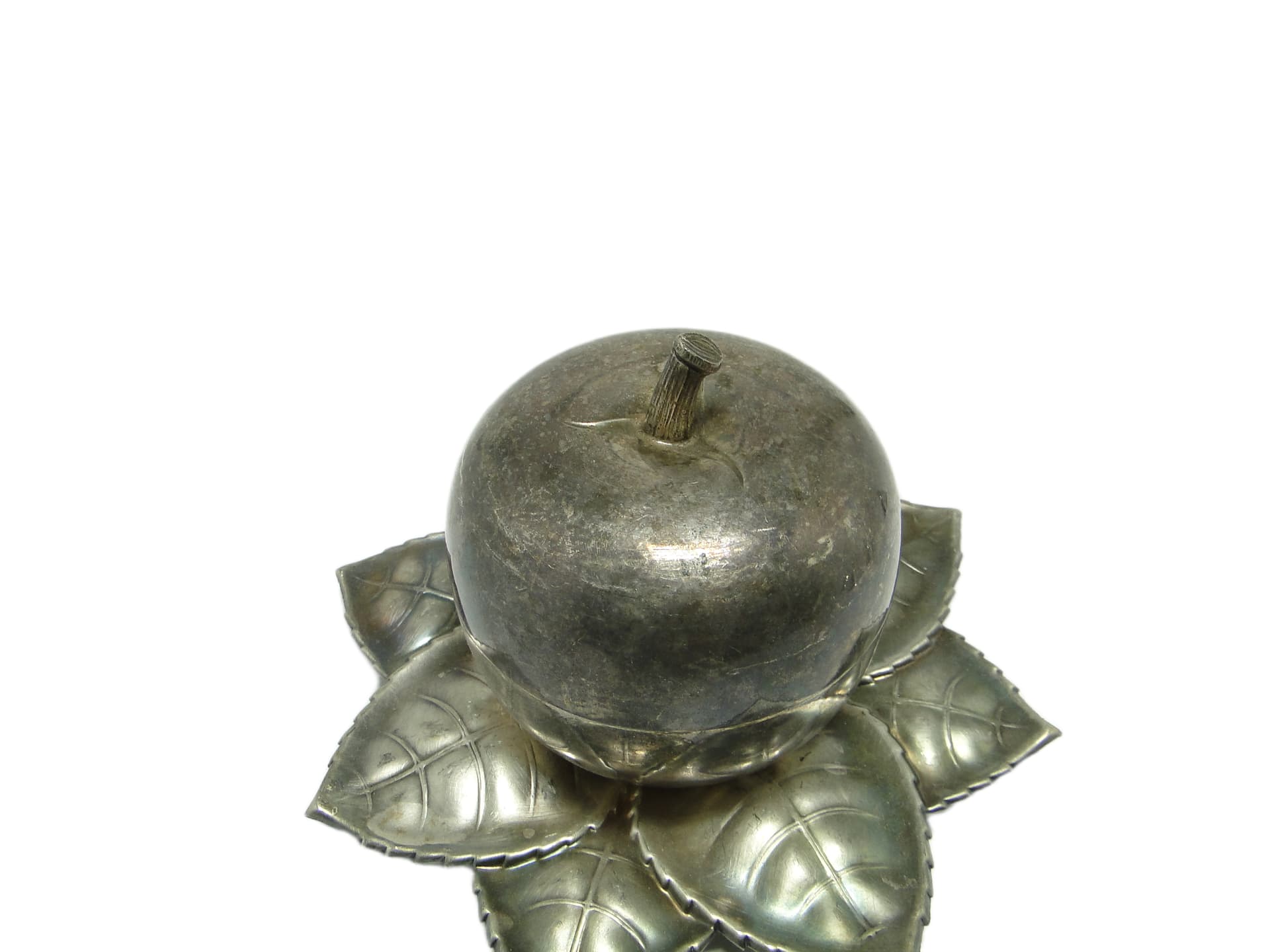 Alcohol cabaret, Art Deco, silver-plated brass, Hungary, 1930s. - 95809